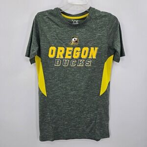 Champion Elite Oregon Ducks Shirt Unisex Small Green Heather Performance‎